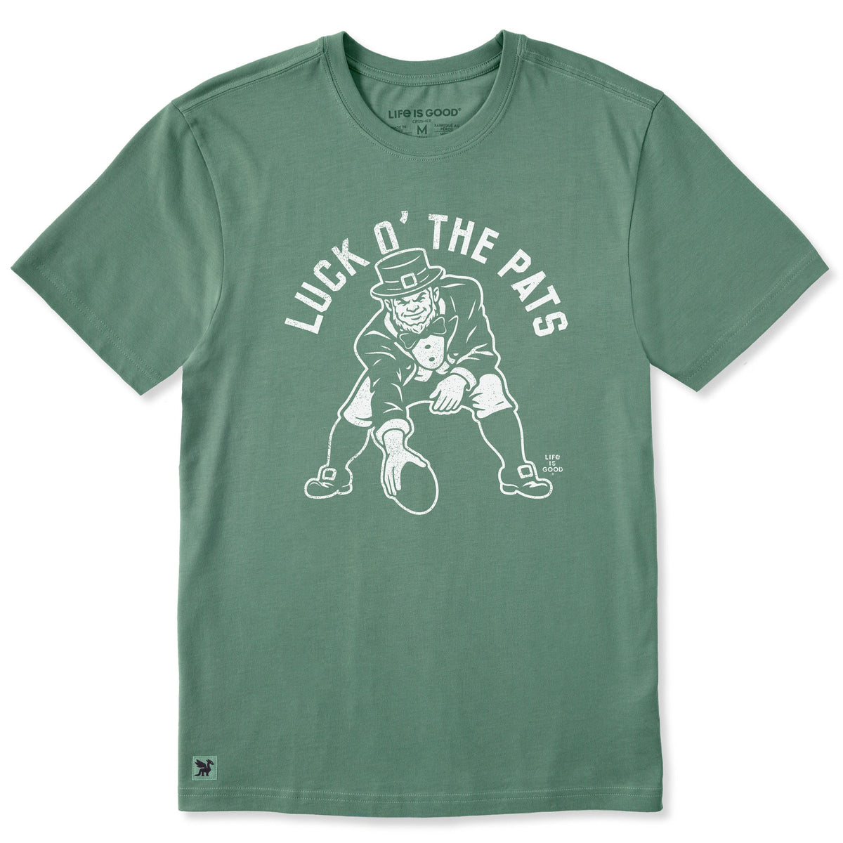 Men's Luck O' the Pats Short Sleeve Crusher Tee