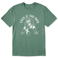 Men's Luck O' the Pats Short Sleeve Crusher Tee