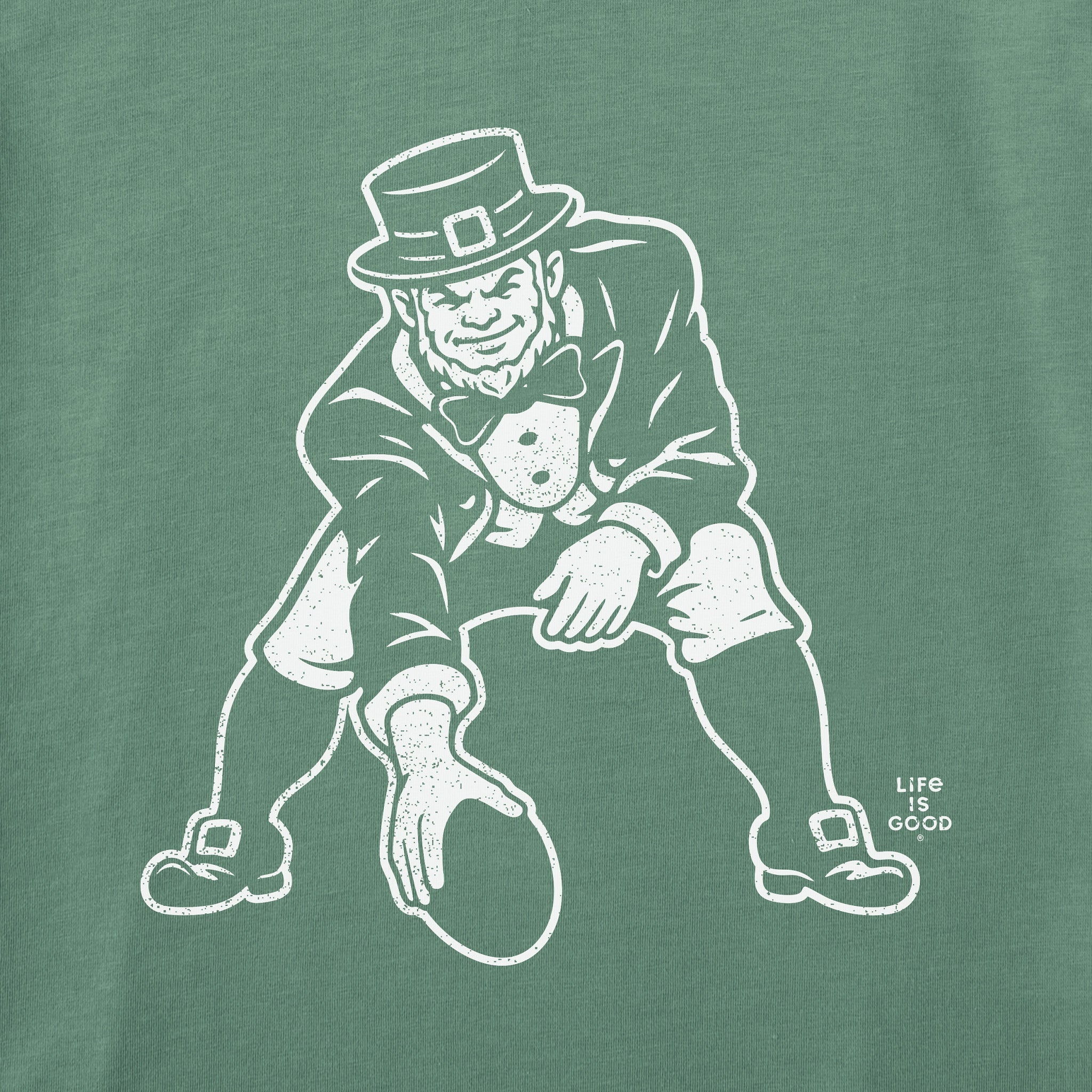 Men's New England Leprechaun Short Sleeve Crusher Tee