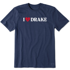 Men's I Love Drake Short Sleeve Crusher Tee
