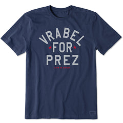 Men's Vrabel for Prez Short Sleeve Crusher Tee