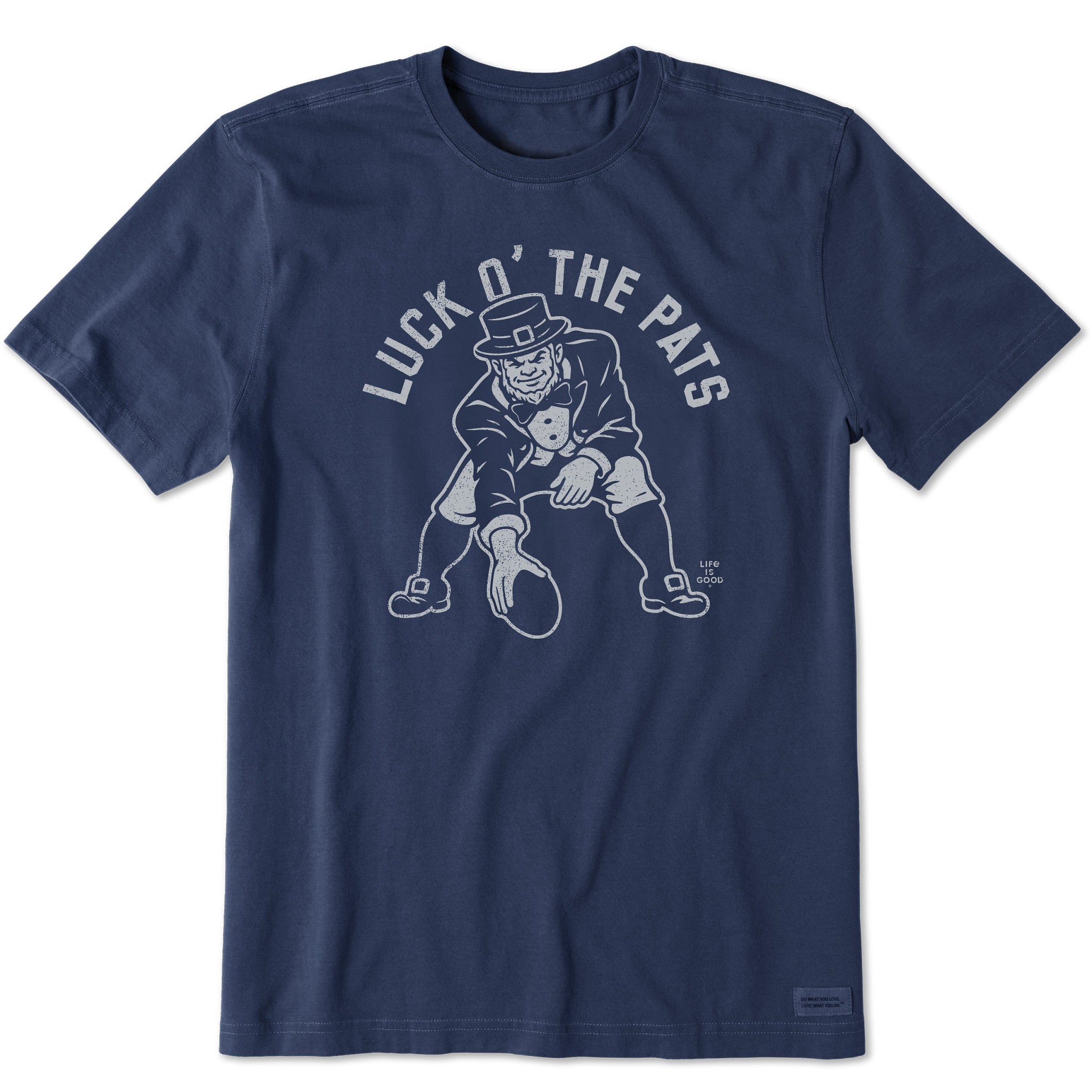 Men's Luck O' the Pats Short Sleeve Crusher Tee