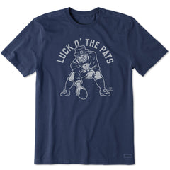 Men's Luck O' the Pats Short Sleeve Crusher Tee