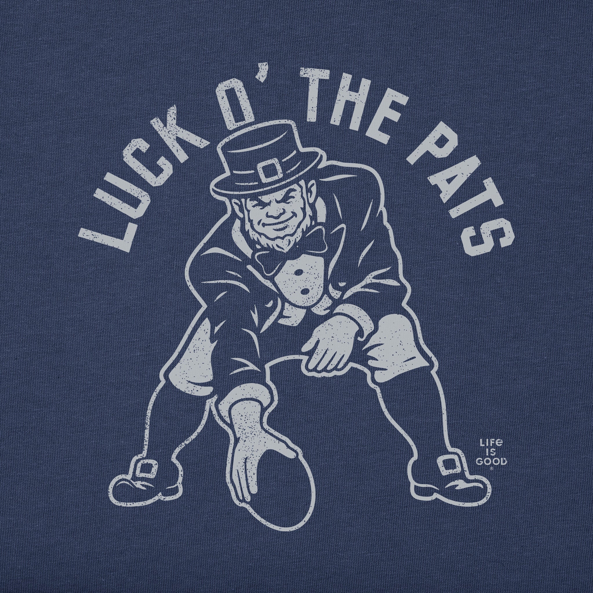 Men's Luck O' the Pats Short Sleeve Crusher Tee