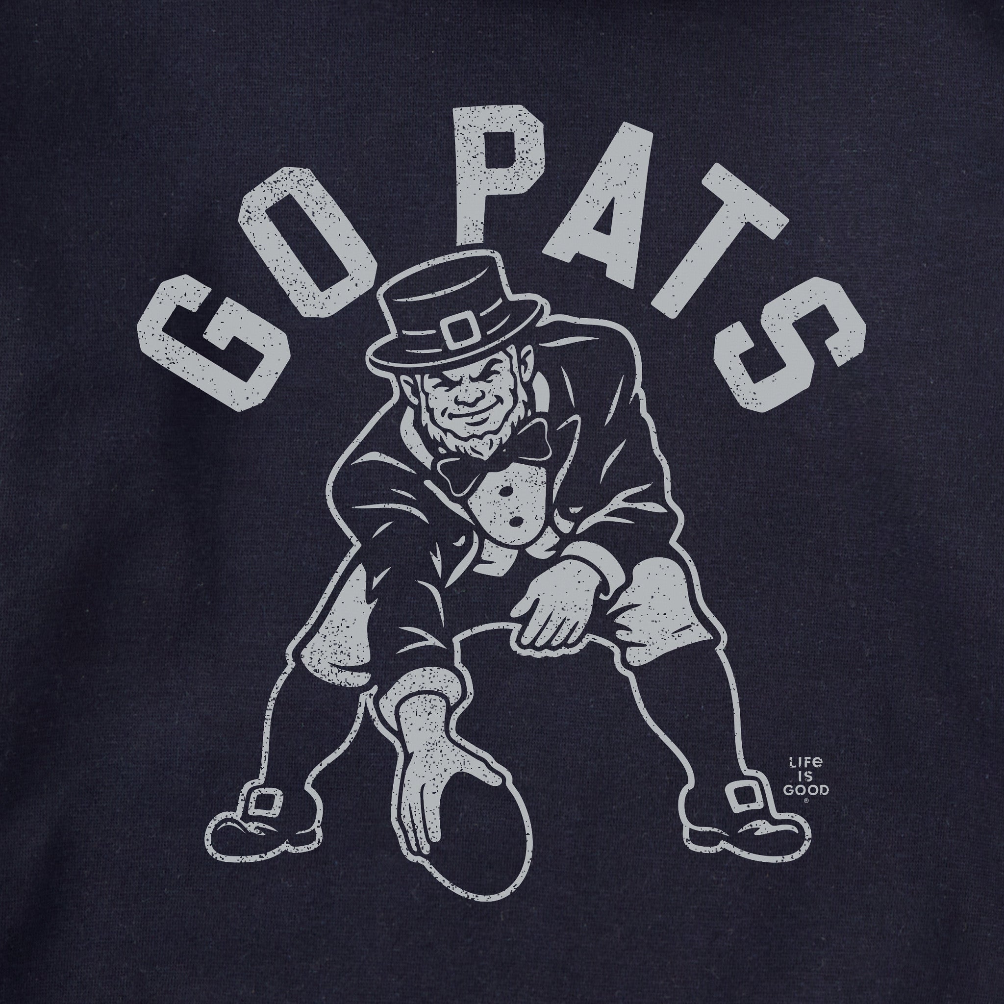 Adult Unisex Go Pats Leprechaun Every Wear Hoodie Sweatshirt