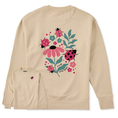 Adult Unisex It's the Little Ladybug Things Every Wear Crew Sweatshirt