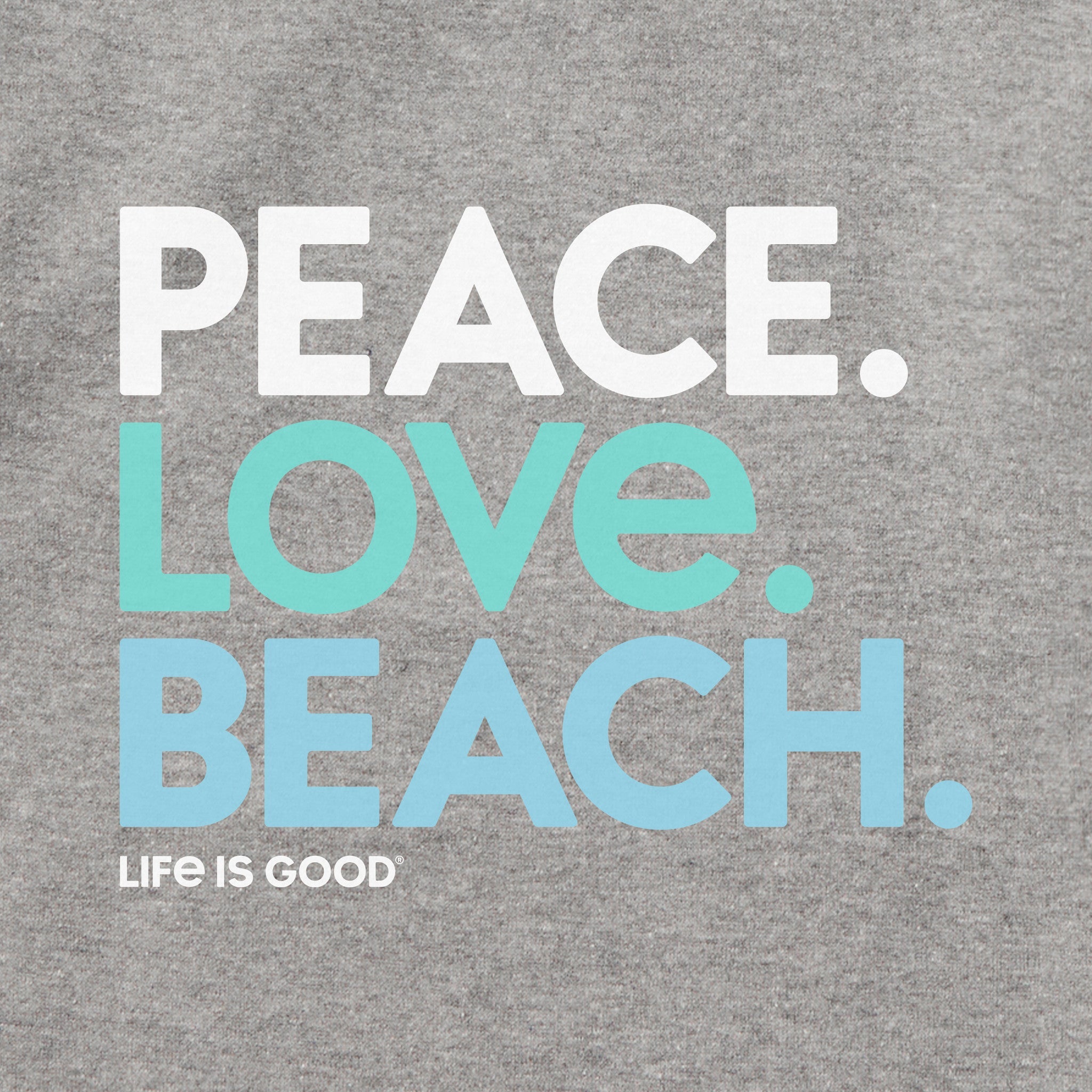 Adult Unisex Peace Love Beach Every Wear Hoodie Sweatshirt