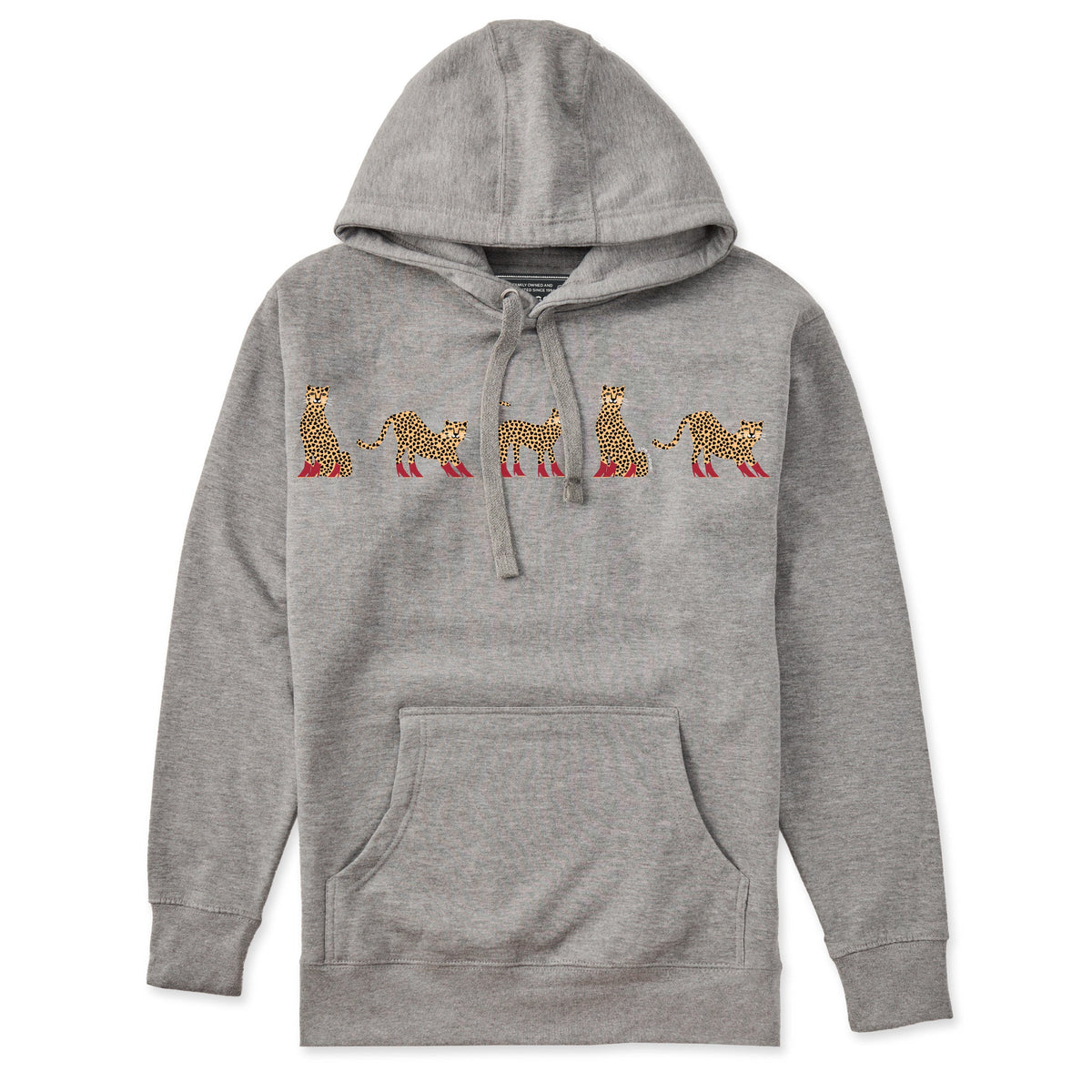 Adult Unisex Cheetahs in Boots Every Wear Hoodie Sweatshirt