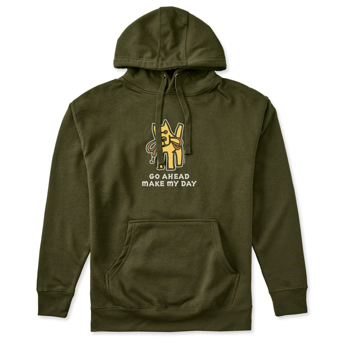 Adult Unisex Go Ahead Make My Day Every Wear Hoodie Sweatshirt
