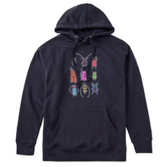 Adult Unisex Cool Bug Grid Every Wear Hoodie Sweatshirt