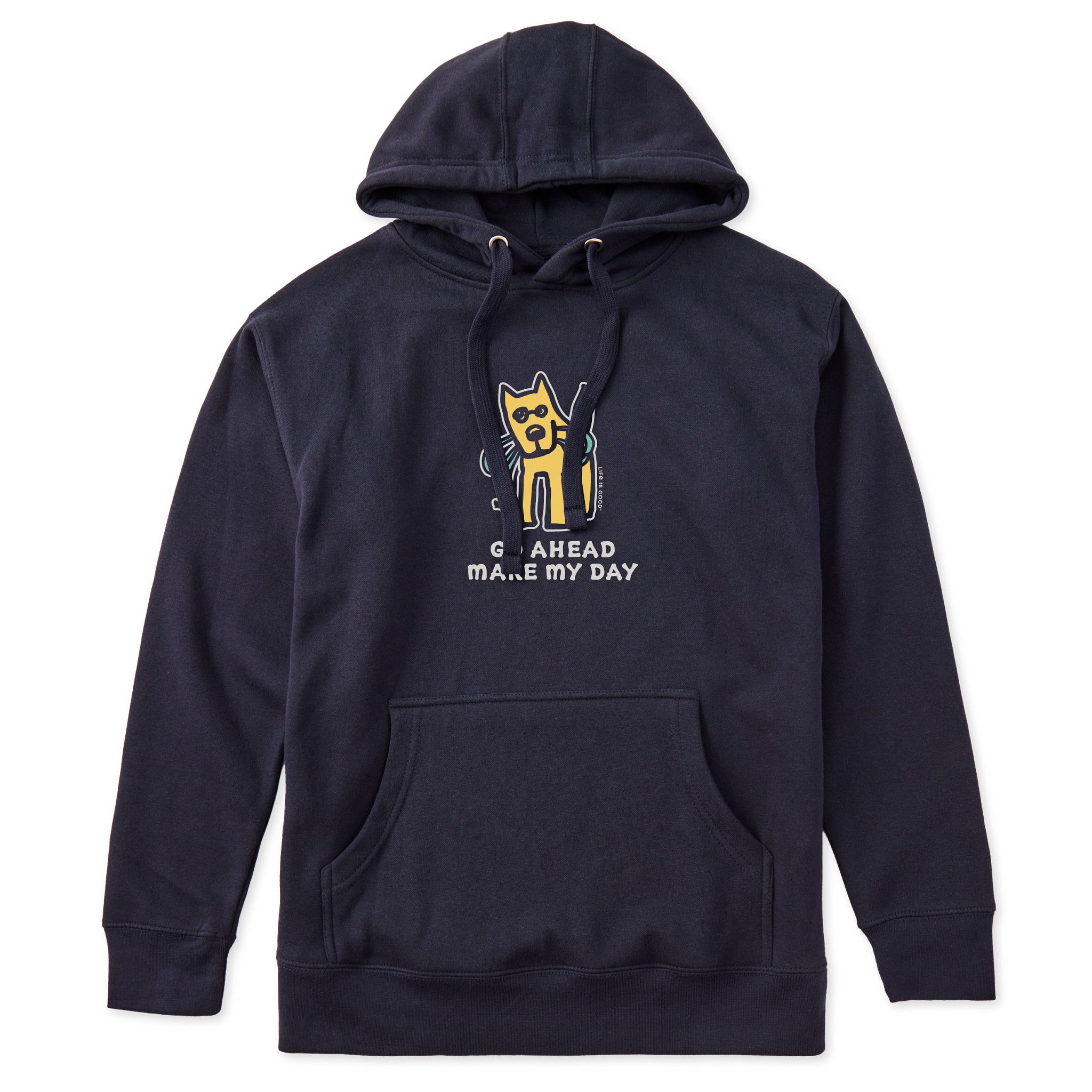 Adult Unisex Go Ahead Make My Day Every Wear Hoodie Sweatshirt