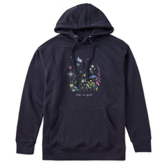 Adult Unisex Realaxed Wildflowers Every Wear Hoodie Sweatshirt
