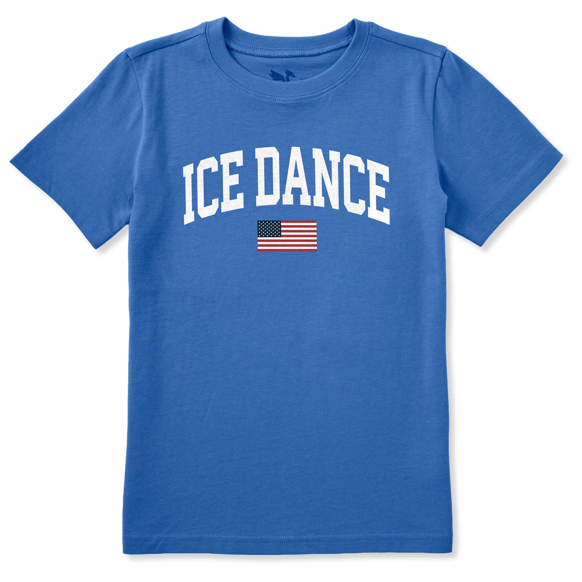 Kids Ice Dance Arch Short Sleeve Crusher Tee