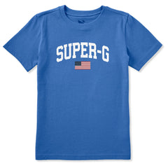 Kids Super G Arch Short Sleeve Crusher Tee