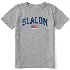 Kids Slalom Arch Short Sleeve Crusher Tee