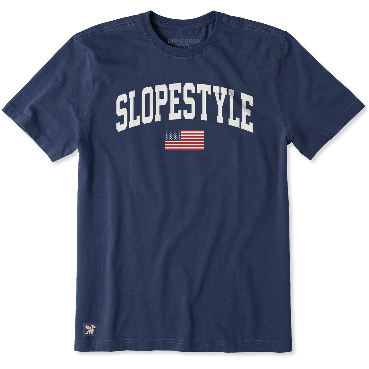 Men's Slopestyle Arch Short Sleeve Crusher Tee