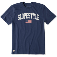Men's Slopestyle Arch Short Sleeve Crusher Tee