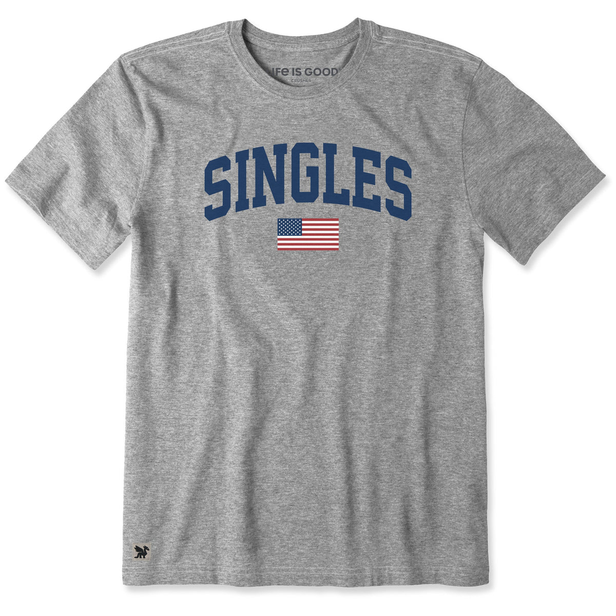 Men's Singles Arch Short Sleeve Crusher Tee