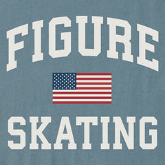 Men's Figure Skating Arch Short Sleeve Crusher Tee