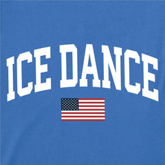 Women's Ice Dance Arch Short Sleeve Crusher Tee
