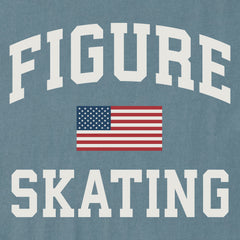 Women's Figure Skating Arch Short Sleeve Crusher Tee
