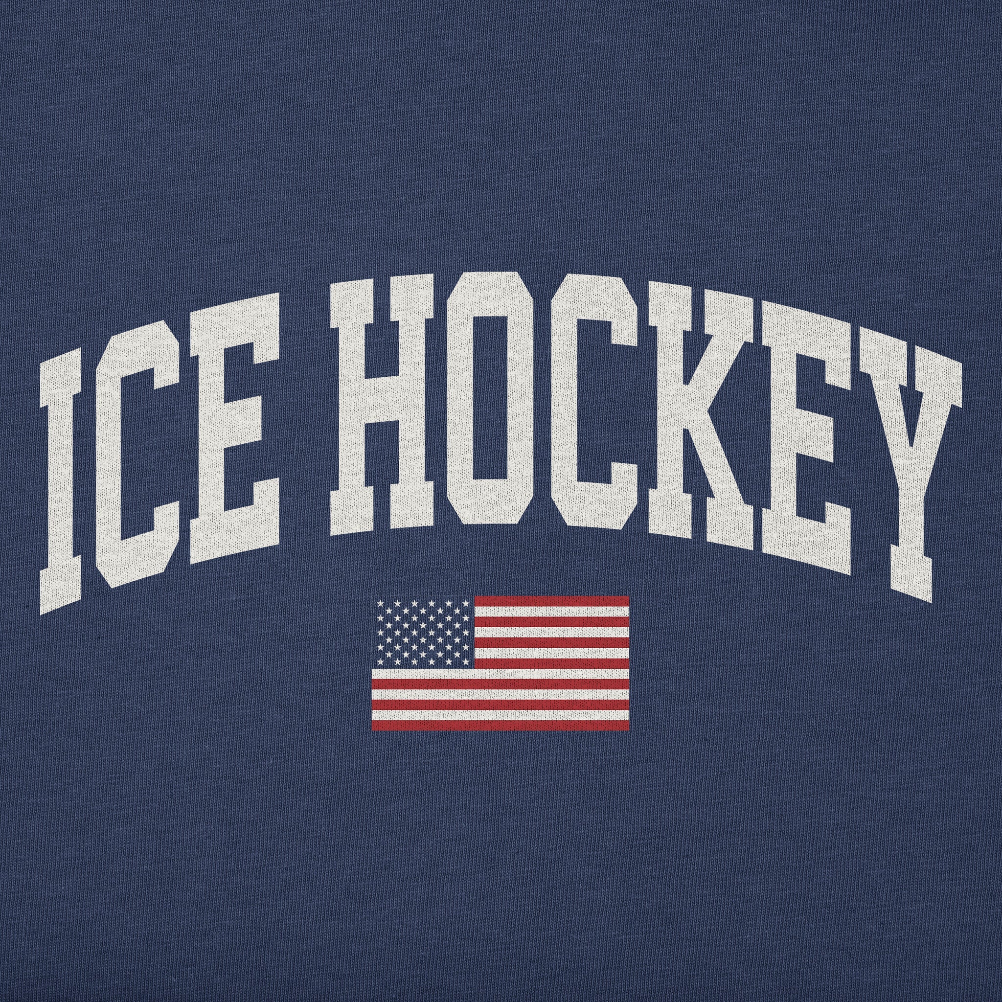 Women's Ice Hockey Arch Short Sleeve Crusher Boxy Tee