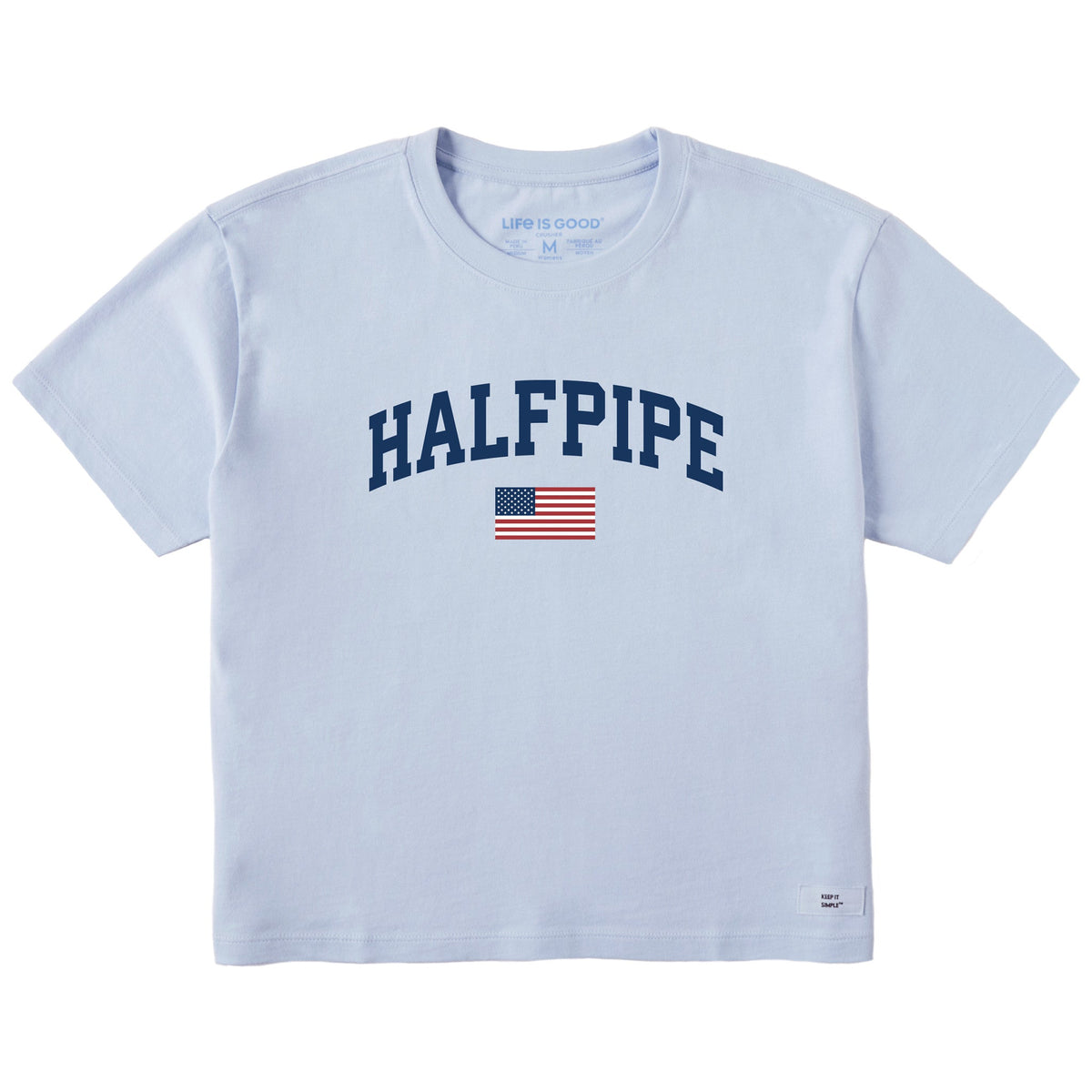 Women's Halfpipe Arch Short Sleeve Crusher Boxy Tee