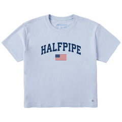 Women's Halfpipe Arch Short Sleeve Crusher Boxy Tee