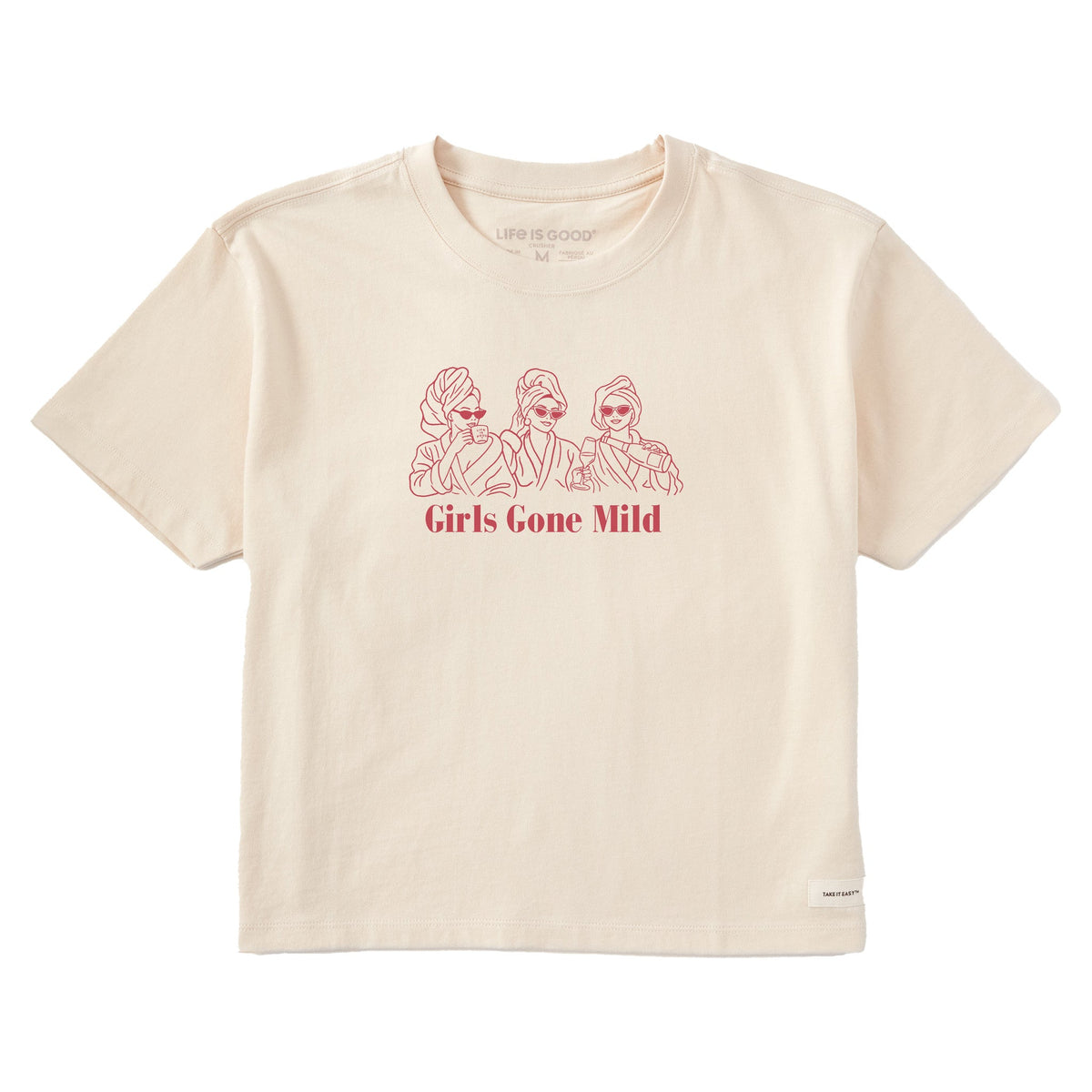 Women's Girls Gone Mild Short Sleeve Crusher Boxy Tee