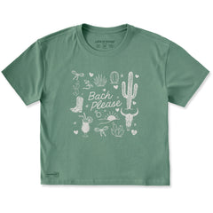 Women's Desert Bach Please Short Sleeve Crusher Boxy Tee