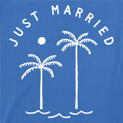 Women's Just Married Palms Short Sleeve Crusher Boxy Tee