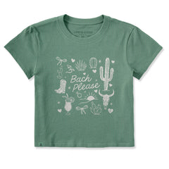 Women's Desert Bach Please Crusher-LITE Shrunken Tee