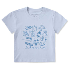 Women's Bach to the Lake Crusher-LITE Shrunken Tee