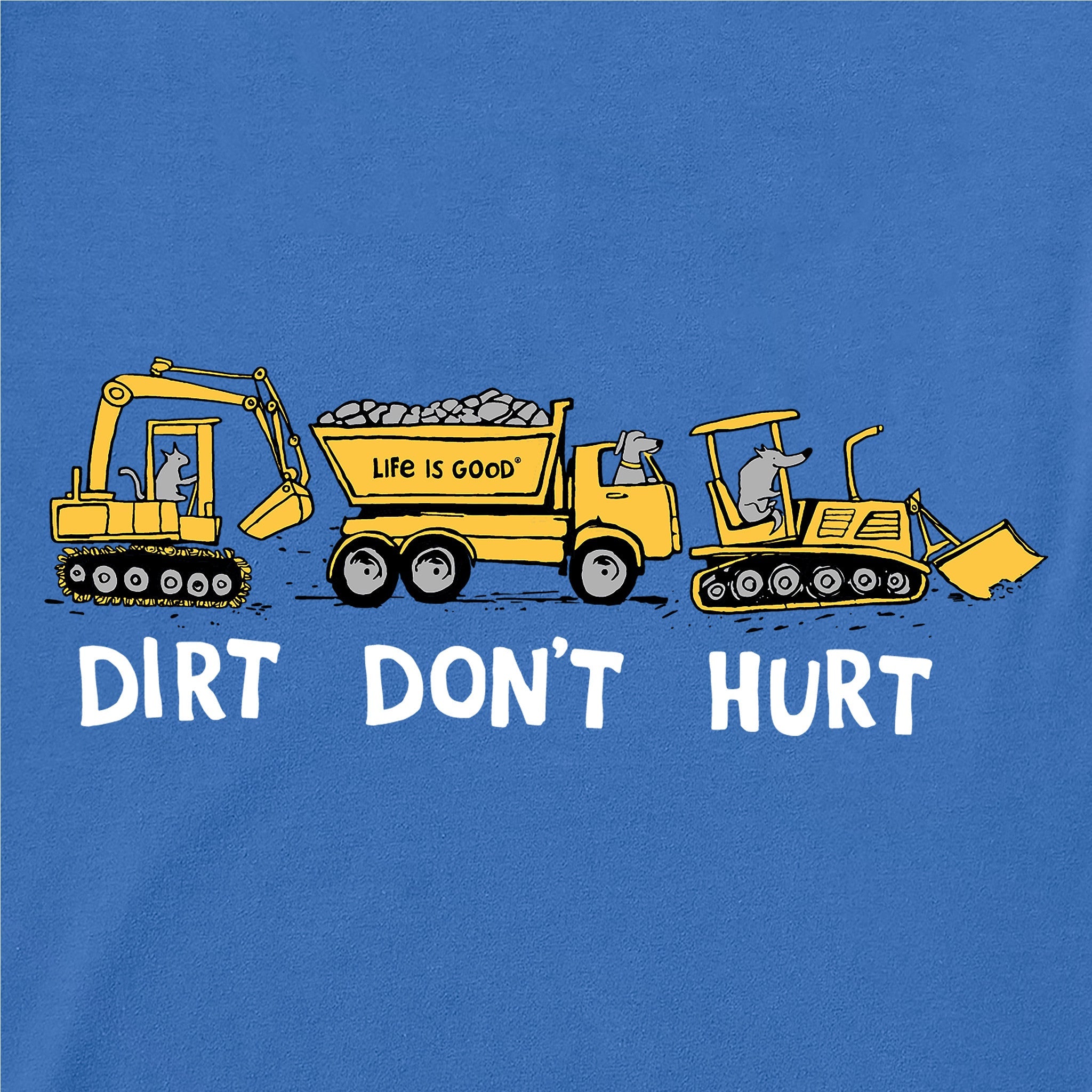 Toddler Dirt Dont Hurt Short Sleeve Crusher Tee