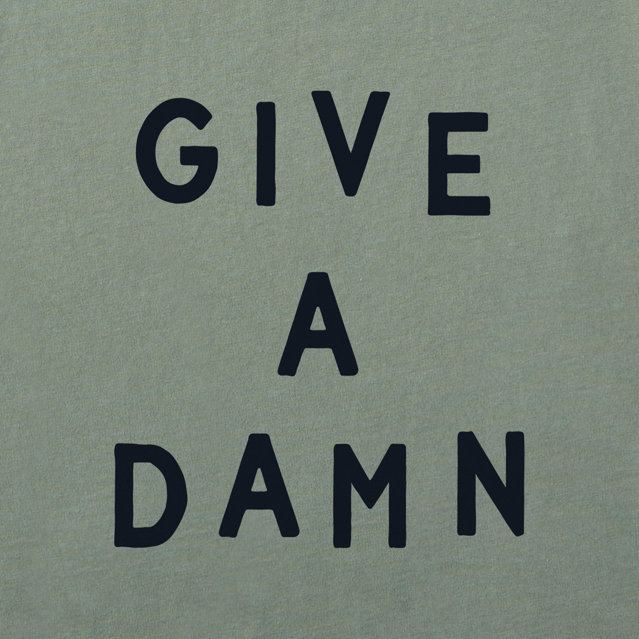 Women's Give a Damn Short Sleeve Crusher Boxy Tee