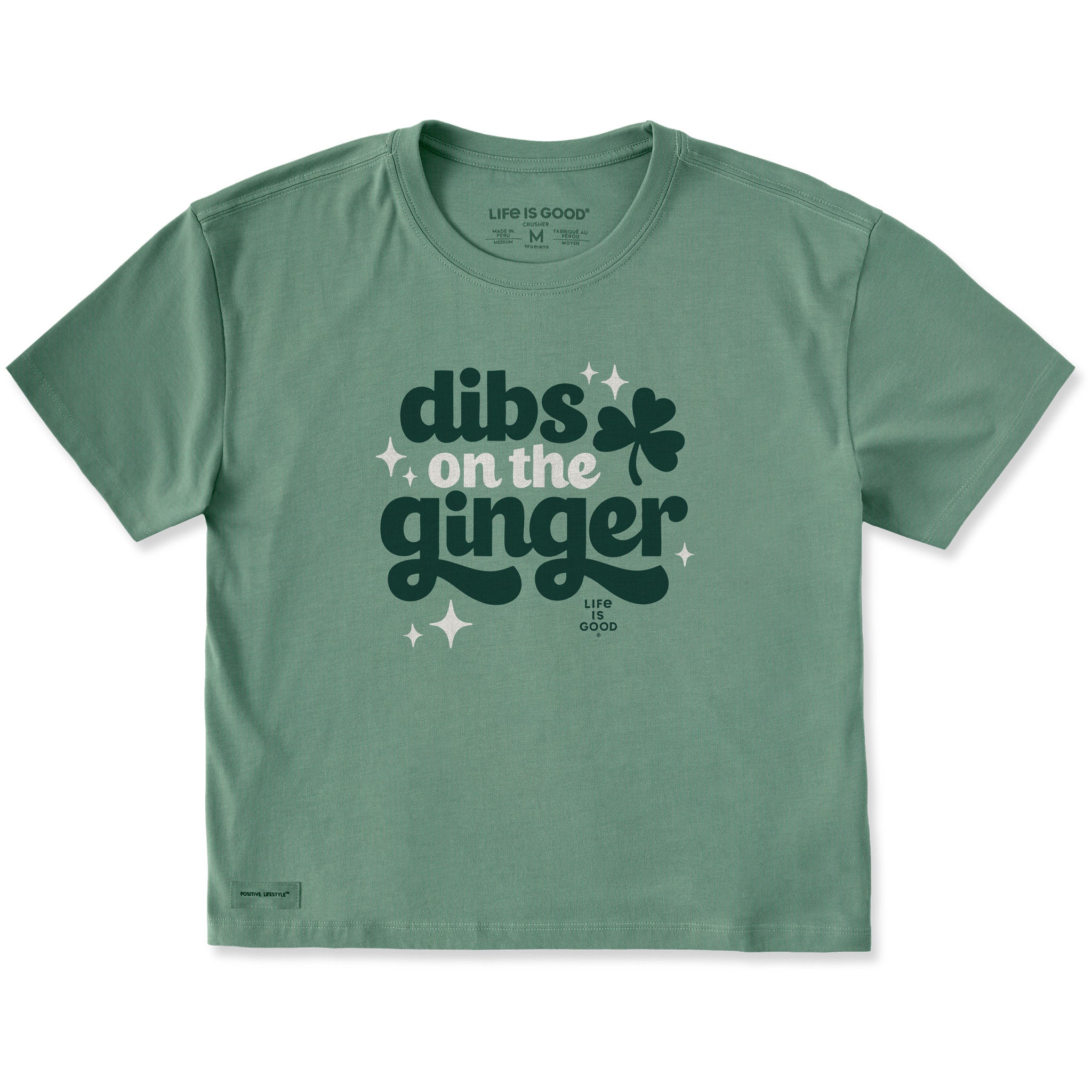Women's Dibs on the Ginger Short Sleeve Crusher Boxy Tee
