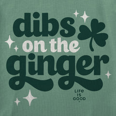Women's Dibs on the Ginger Short Sleeve Crusher Boxy Tee