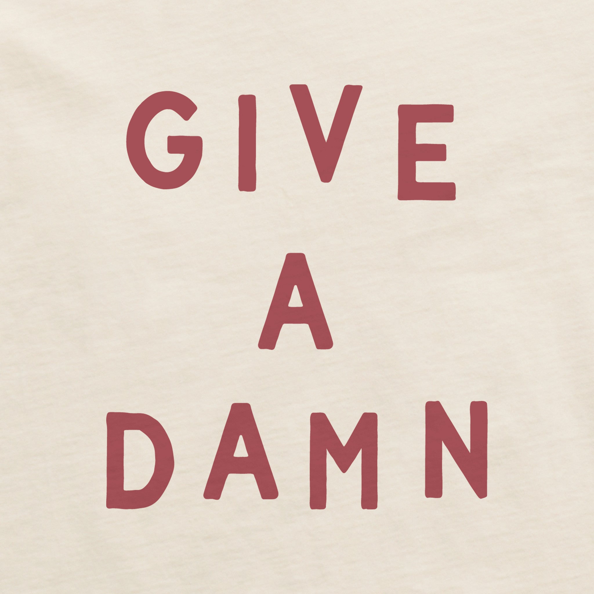 Women's Give a Damn Crusher-LITE Shrunken Tee