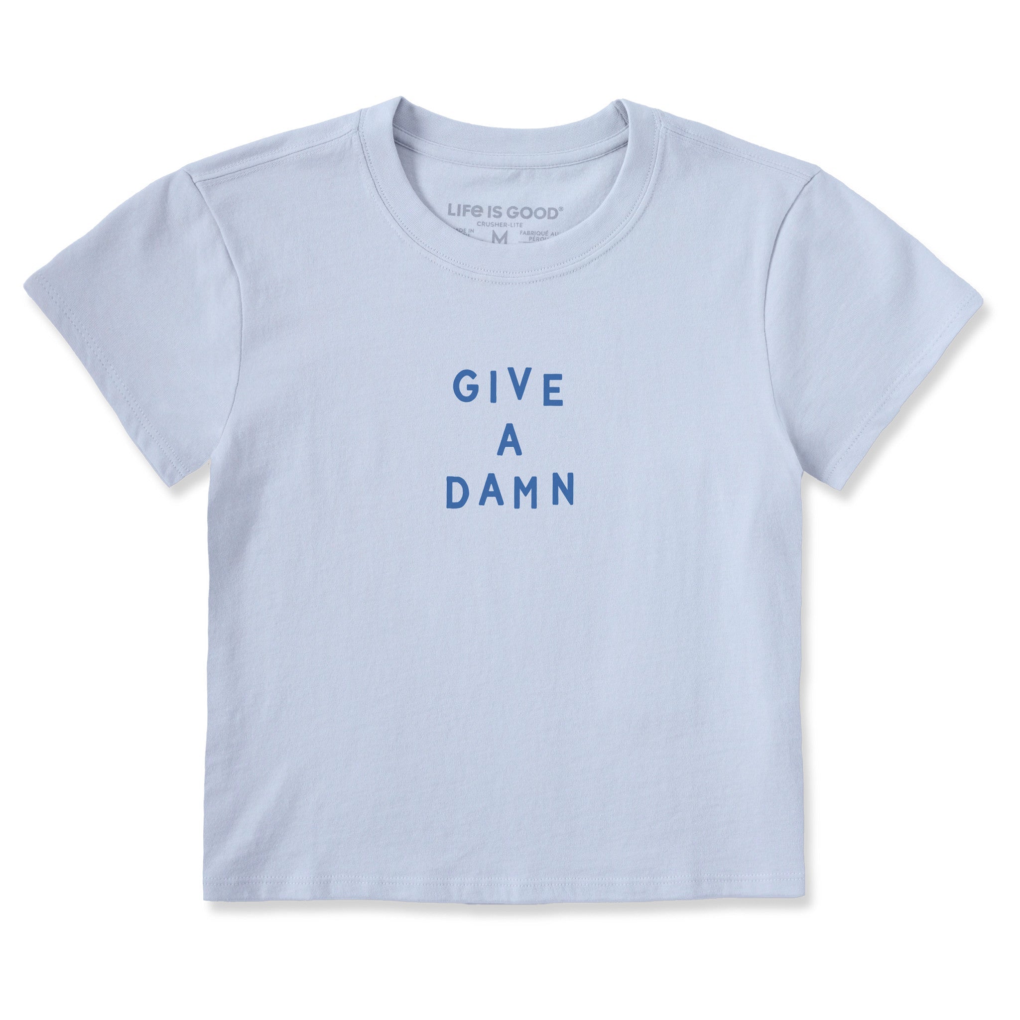 Women's Give a Damn Crusher-LITE Shrunken Tee