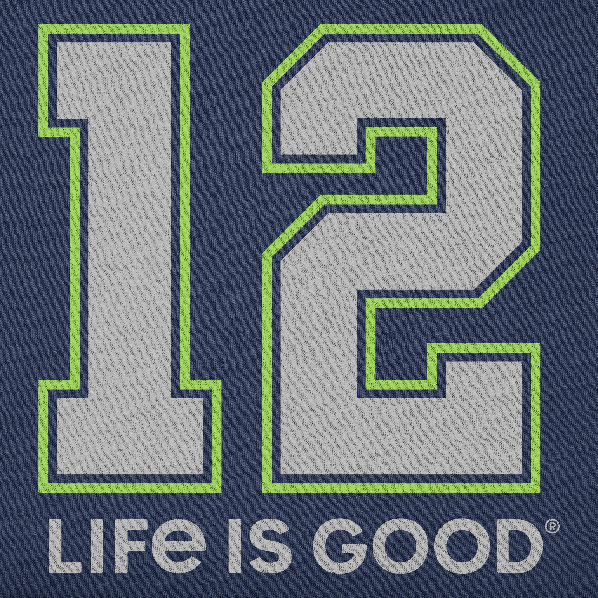 Kids 12 Life is Good Short Sleeve Crusher Tee