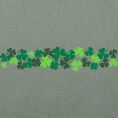 Women's Garden of Shamrocks Long Sleeve Crusher Tee