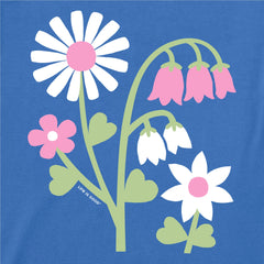 Kids Bold Blooms Short Sleeve Crusher Tee