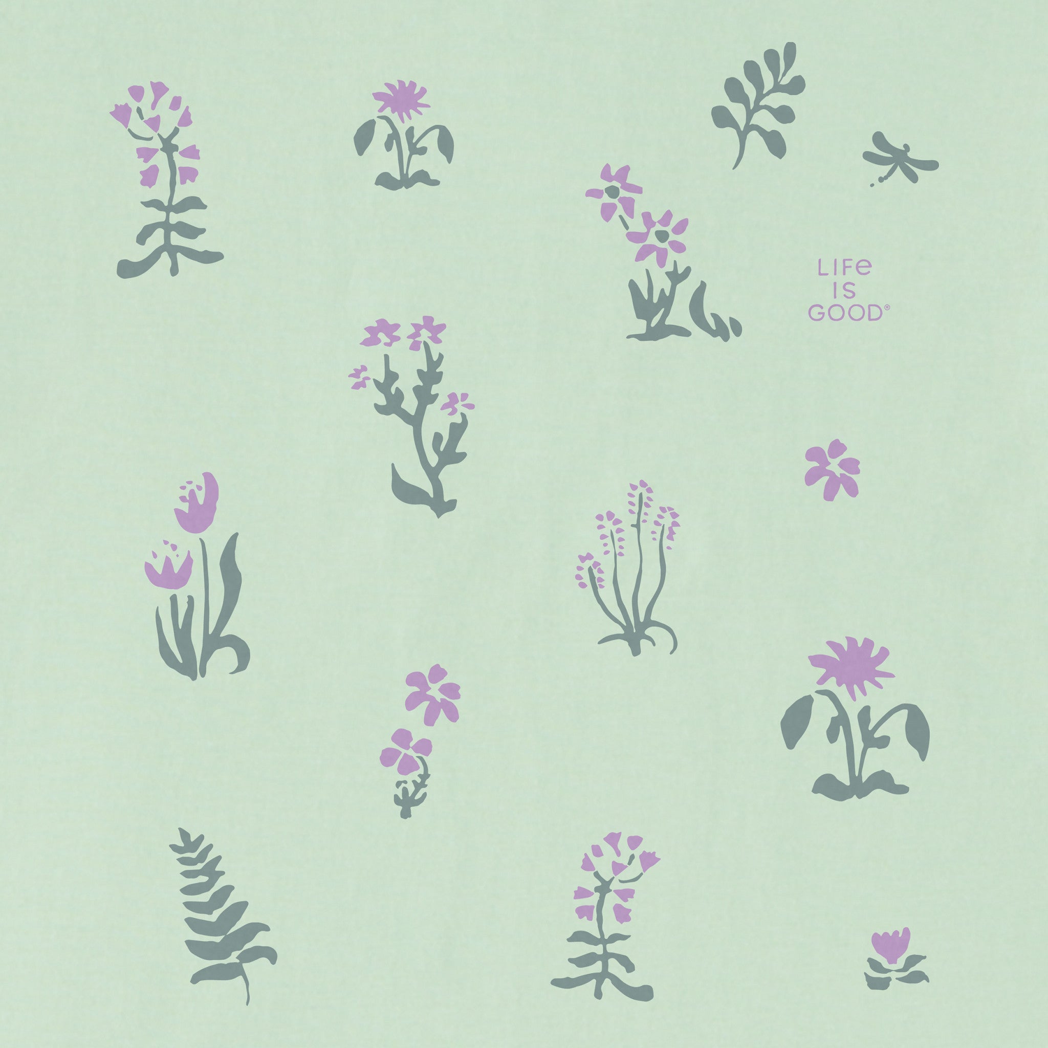 Women's Field of Flowers Short Sleeve Crusher Boxy Tee