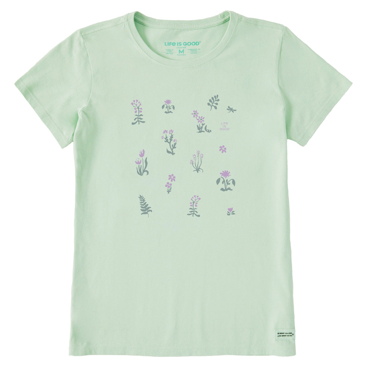 Women's Field of Flowers Short Sleeve Crusher Tee