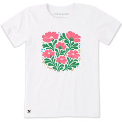 Women's Flower Field Short Sleeve Tee