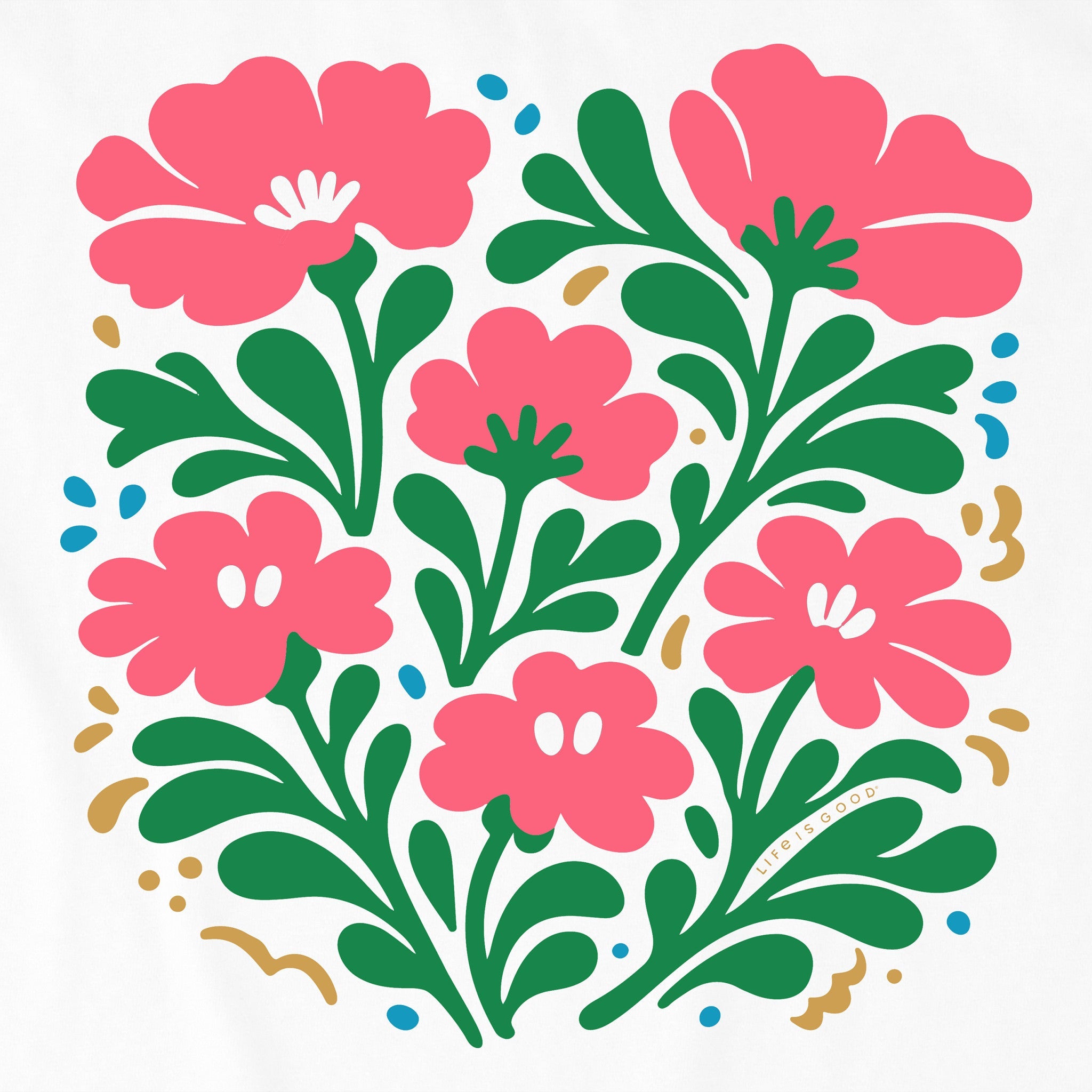 Women's Flower Field Short Sleeve Tee