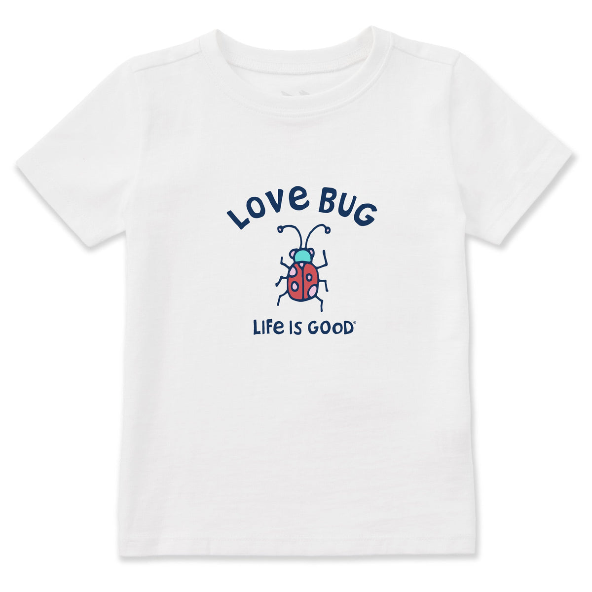 Toddler Buggy Love Bug Short Sleeve Crusher Tee