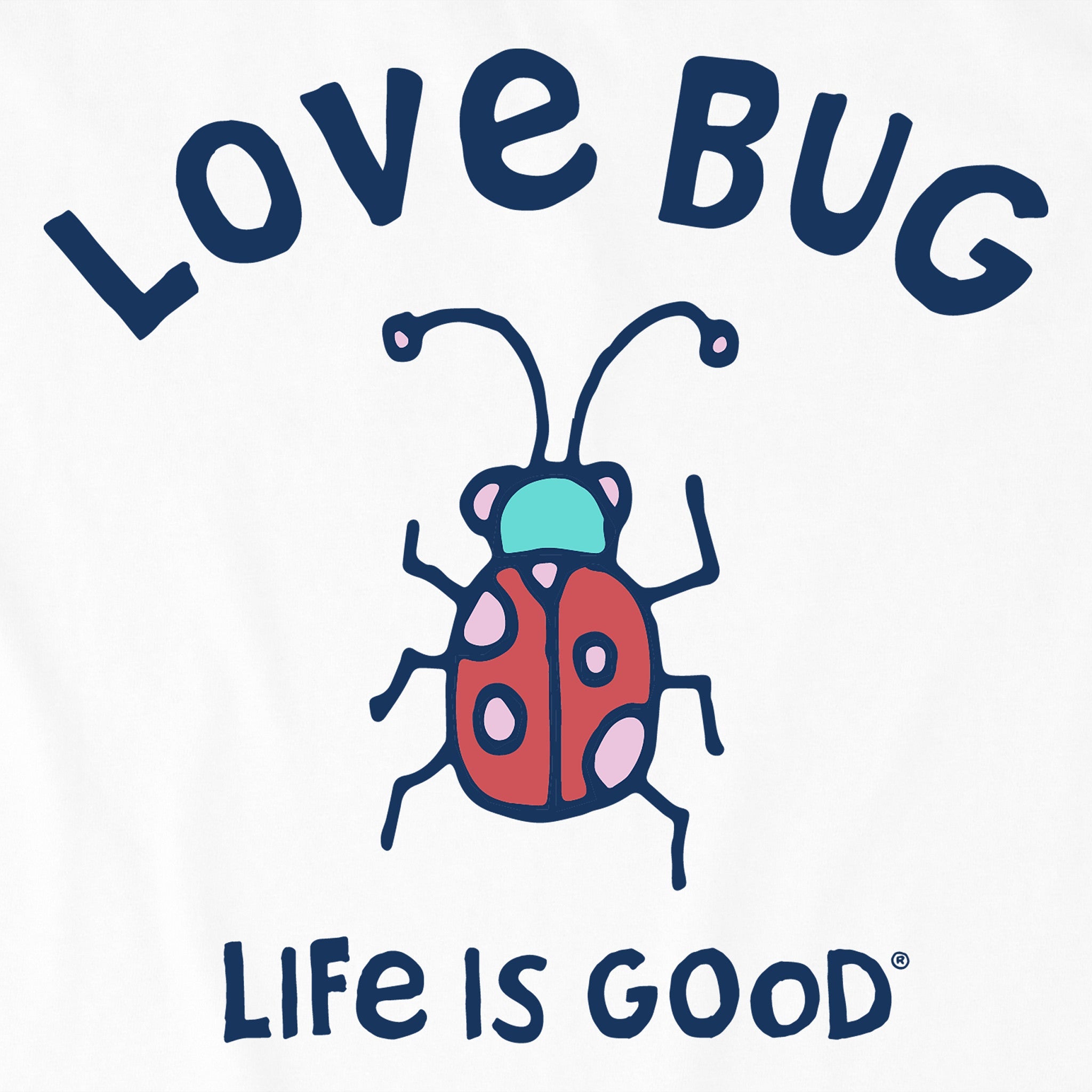 Toddler Buggy Love Bug Short Sleeve Crusher Tee