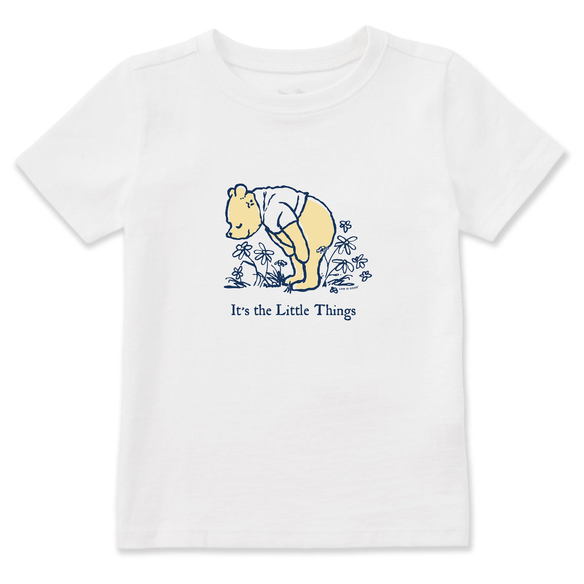 Toddler It's the Little Things Winnie Short Sleeve Crusher Tee