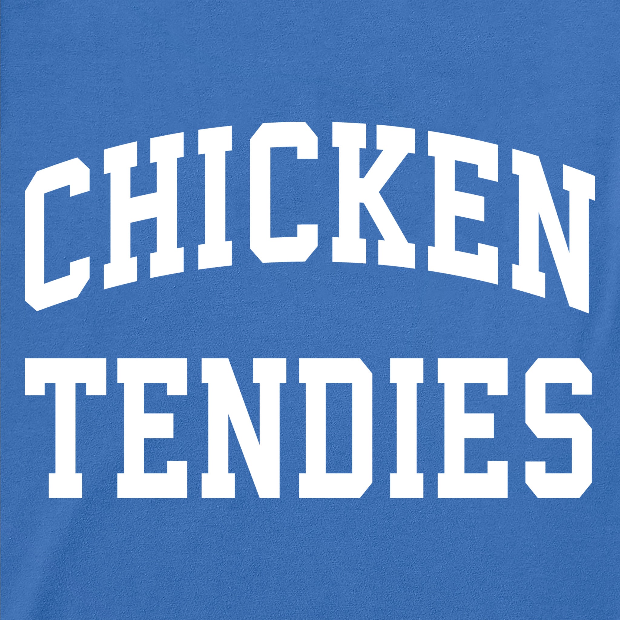 Toddler Chicken Tendies Arch Short Sleeve Crusher Tee